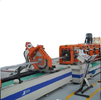 comprare Metallo 5 mm Cz Purlin Machine Canale Struttura in acciaio C U Purlin Roll Forming Machine online manufacture
