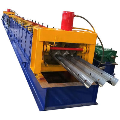 comprare 2 Wave Highway Guardrail Forming Machine 3 Wave Steel W Beam Panel Roll Forming Machine online manufacture
