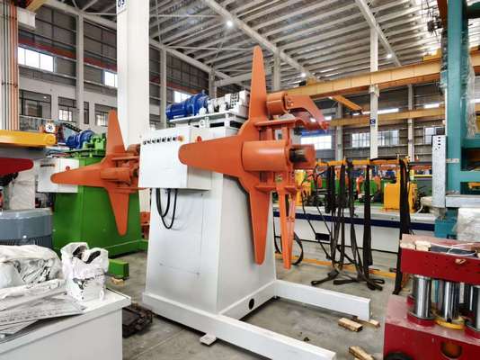 Solar Mounting Roll Forming Machine with PLC Control Touch Screen Long Service Life and Hydraulic Cutting